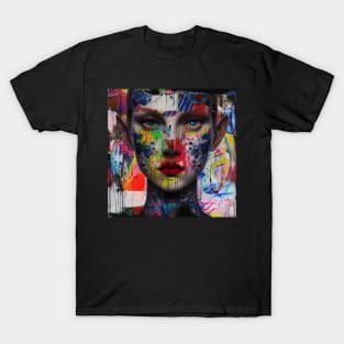 Mystical Woman pop art T-Shirt